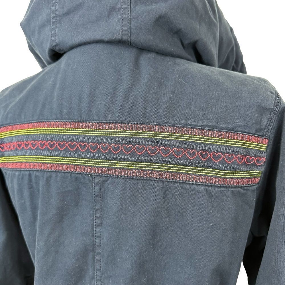Adidas Neo Label Blue Embroidered‎ Winter Parka, Small - Picture 7 of 15